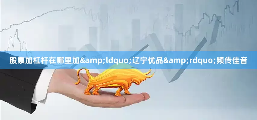 股票加杠杆在哪里加&ldquo;辽宁优品&rdquo;频传佳音