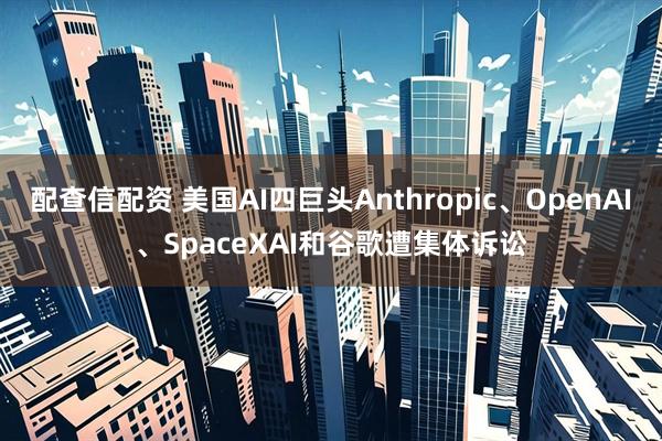 配查信配资 美国AI四巨头Anthropic、OpenAI、SpaceXAI和谷歌遭集体诉讼